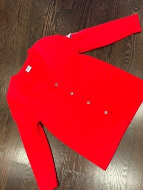 Like New Vintage 1980’s Aileen Red Holiday Cardigan Sweater MP